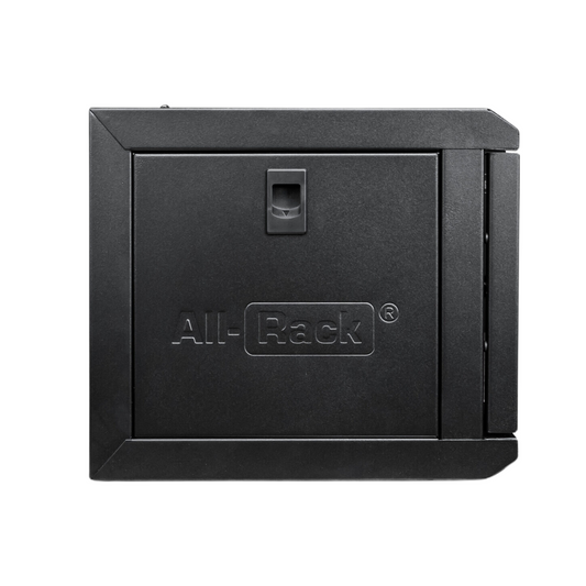 4u Wall Mounted Data Cabinet/Data Rack 300mm Deep - Black