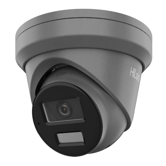 5mp Hikvision Hilook Colorvu IP Poe Turret - Built in Mic White/Grey IPC-T259H-MU(2.8MM)(C)