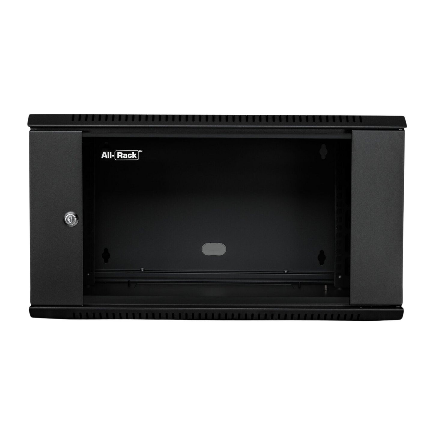 6u Wall Mounted Data Cabinet/Data Rack 300mm Deep - Black