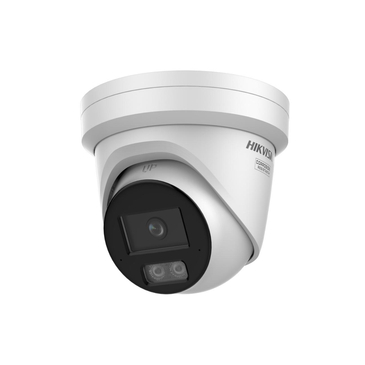 Hikvision DS-2CD23166G3-I2UY 16MP AcuSense Turret Camera – 2.8mm Lens, Audio, White
