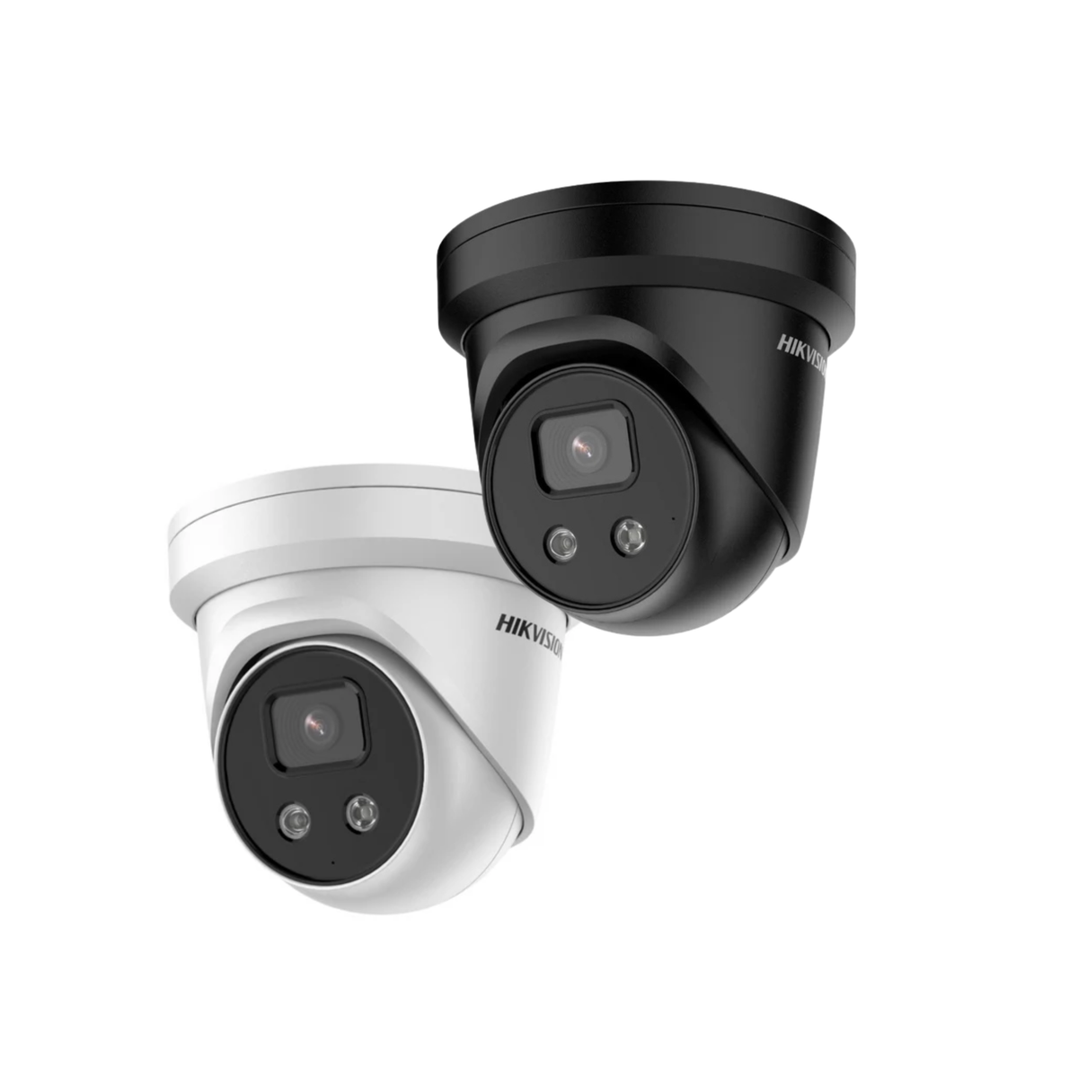 8MP Hikvision Darkfighter AcuSense Fixed Turret IP Network Camera with Built-in Mic 2.8mm White DS-2CD2386G2H-IU