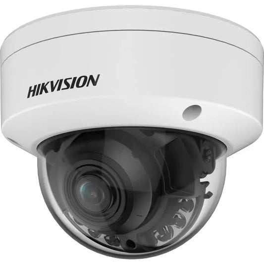 8MP Hikvision Smart Hybrid Light with ColorVu Motorized Varifocal Dome Network Camera DS-2CD2787G2HT-LIZS(2.8-12)(EF)