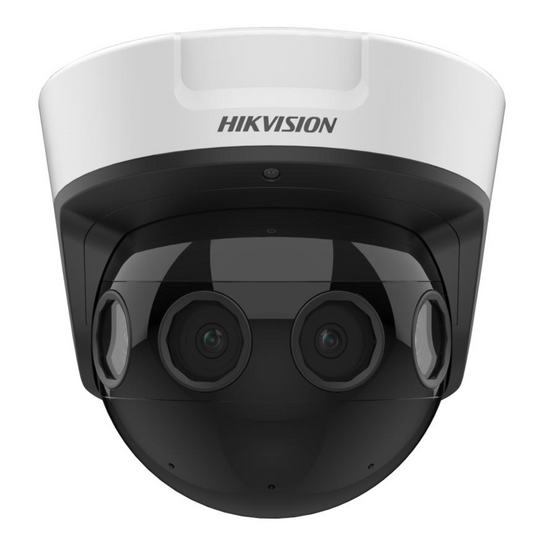 Hikvision DS-2CD6924G0-IHS 180° Stitched PanoVu 2MP Network Camera (4 x 2MP) | Vandal-Resistant IP Camera with Built-In Heater
