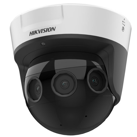 Hikvision DS-2CD6924G0-IHS 180° Stitched PanoVu 2MP Network Camera (4 x 2MP) | Vandal-Resistant IP Camera with Built-In Heater