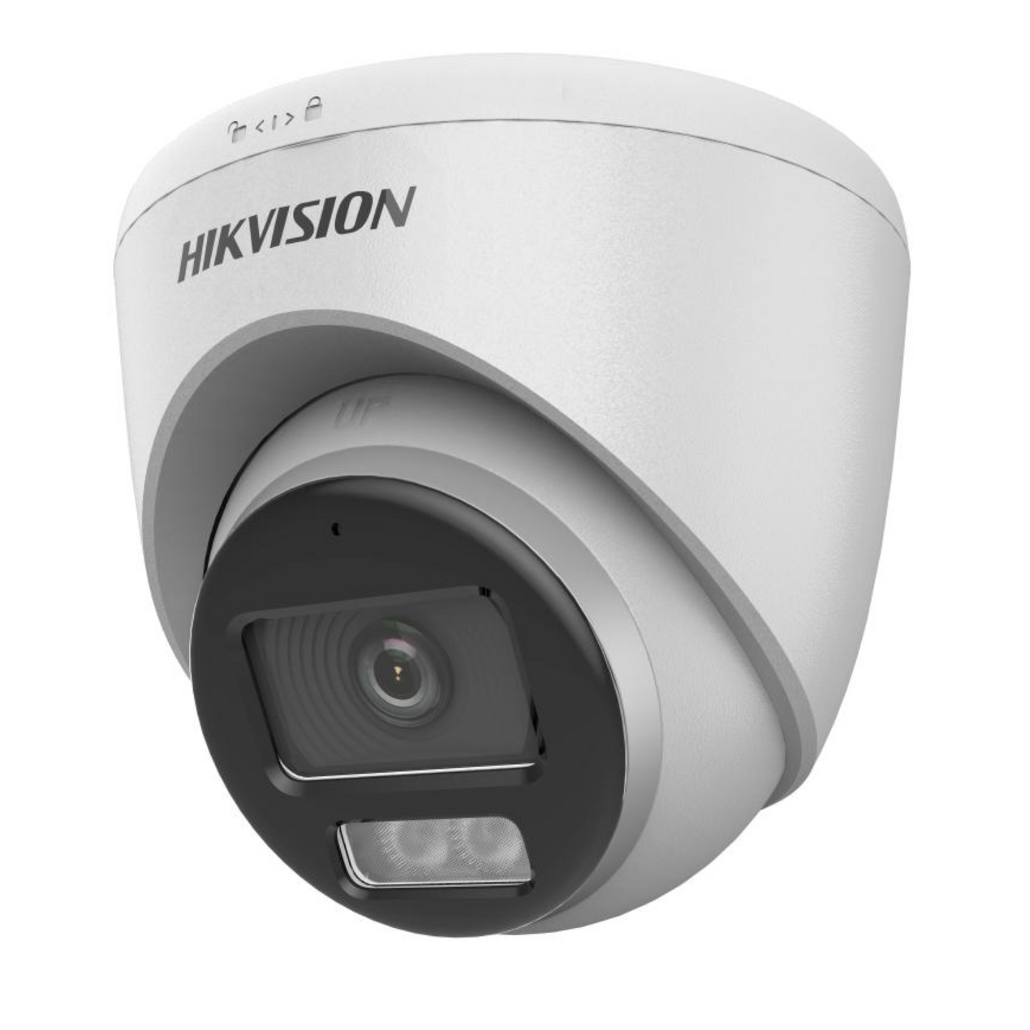 Hikvision 3K 5MP ColorVu Smart Hybrid AOC Fixed Turret Camera with Audio Over Coax DS-2CE72KF0T-LFS(2.8MM)
