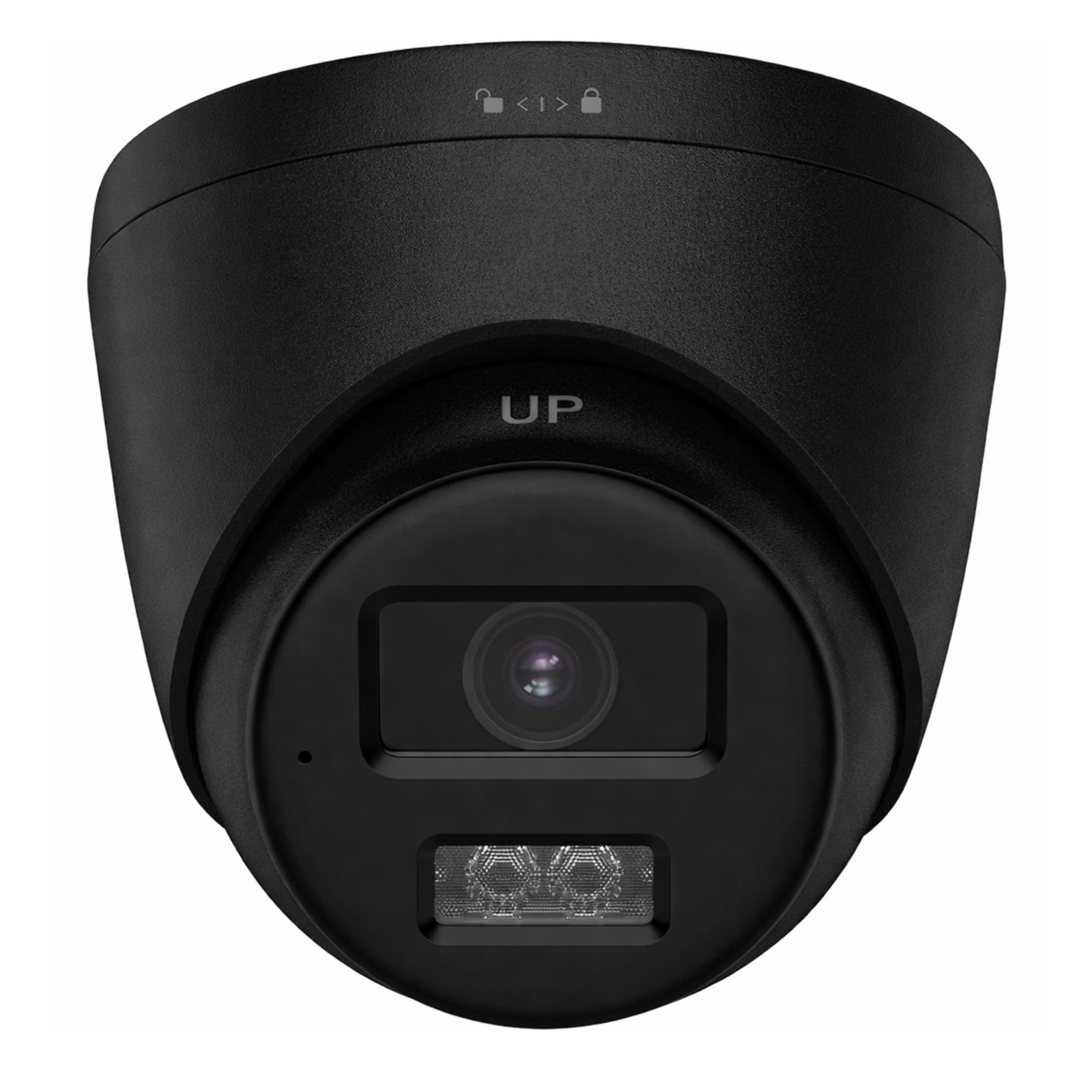 Hikvision DS-2CE72UF3T-LSYE 8mp 4K ColourVu PoC/AOC Smart Hybrid Light Turret Camera with Microphone