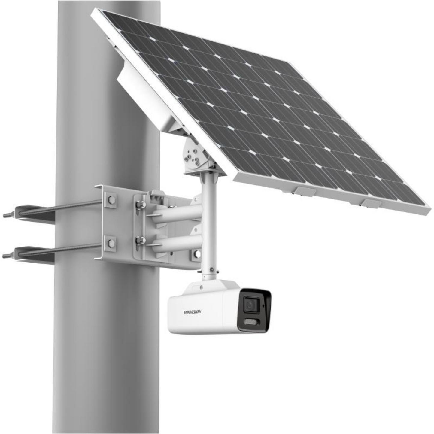 8MP Hikvision 4K ColorVu Fixed Bullet Solar Power 4G Network Camera Kit - DS-2XS6A87G1-LS/C36S80