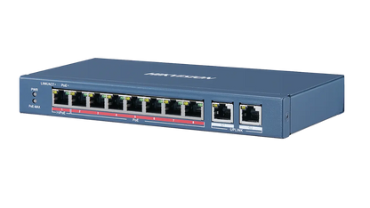 8 port Hikvision Unmanaged Fast PoE Switch DS-3E0310HP-E