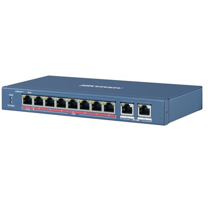 8 port Hikvision Unmanaged Fast PoE Switch DS-3E0310HP-E