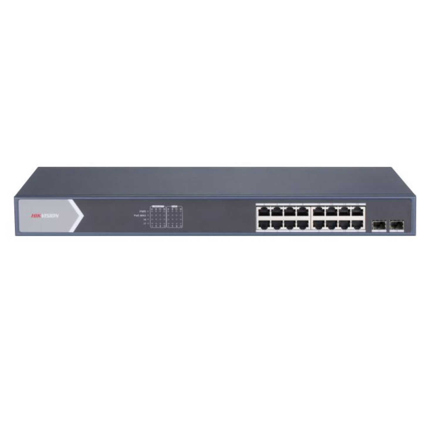 Hikvision 16-Port Gigabit Smart PoE Switch DS-3E1518P-SI | Reliable Power & Network Solution for CCTV Systems