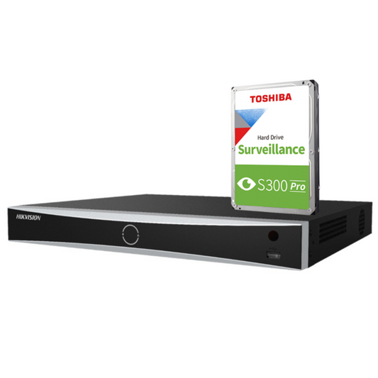 Hikvision DS-7604NXI-K1/4P(D) 4-Channel NVR with AI Analytics & 4 PoE Ports – 8MP 4K High-Definition Surveillance Recorder