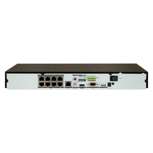 Hikvision DS-7608NXI-K2/8P 4K 8-Channel NVR | 1U AcuSense NVR with 8 PoE Ports
