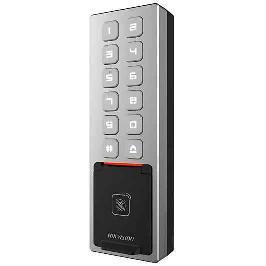 Hikvision DS‑K1T805MBFWX Biometric Access Terminal – Fingerprint, Card, PIN, Bluetooth