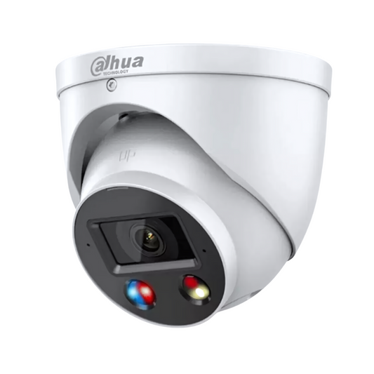 Dahua 8MP 4K TiOC Smart Illumination Full-Colour IP CCTV Kit – 4x 24/7 Color Cameras with Built-in Mics and AI Security