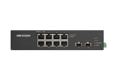 8 port Hikvision Gigabit Unmanaged Hi-PoE Switch up to 300m DS-3T0510HP-E/HS