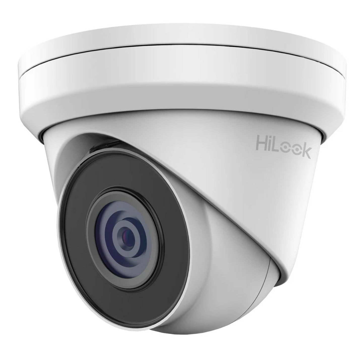 5MP Hikvision HiLook Dome IP PoE Outdoor Camera with Built-In Mic (2.8mm, White) - IPC-T250H-MU(2.8MM)(C)