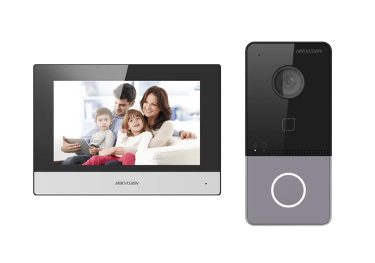 Hikvision Doorbell Video Intercom Kit – Villa Door Station Bundle DS-KIS603-P(C)