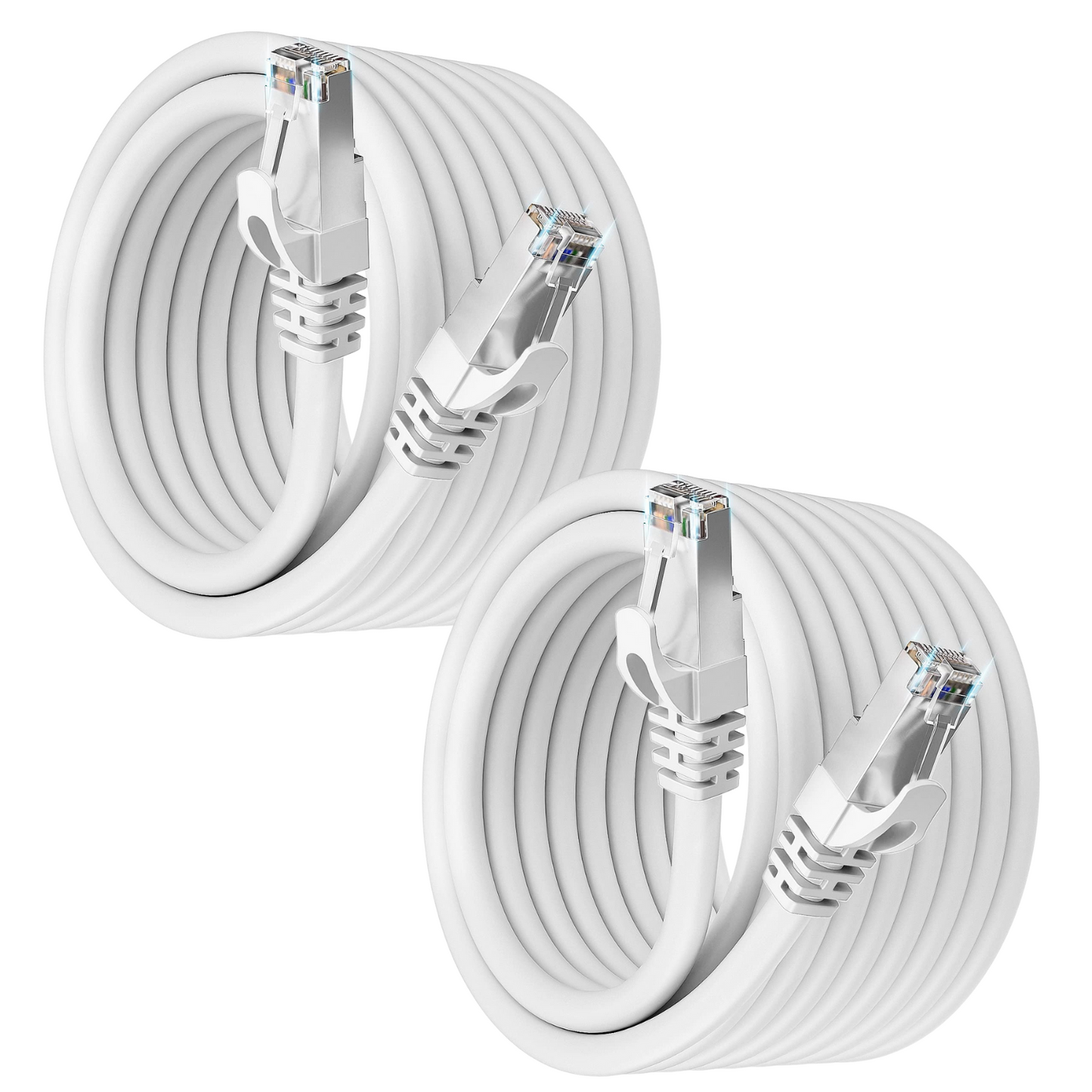 TP-Link WiFi 7 Access Point Bundle | 2-Pack with White Cat6a Cables – Ultra-Fast, Reliable Coverage for Homes and Businesses