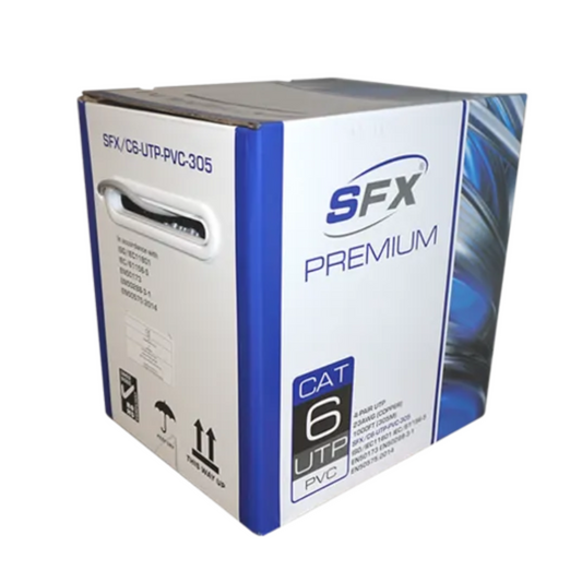 305m Cat6 UTP Internal Ethernet Cable | Grey | High-Performance Networking Solution (1000ft)