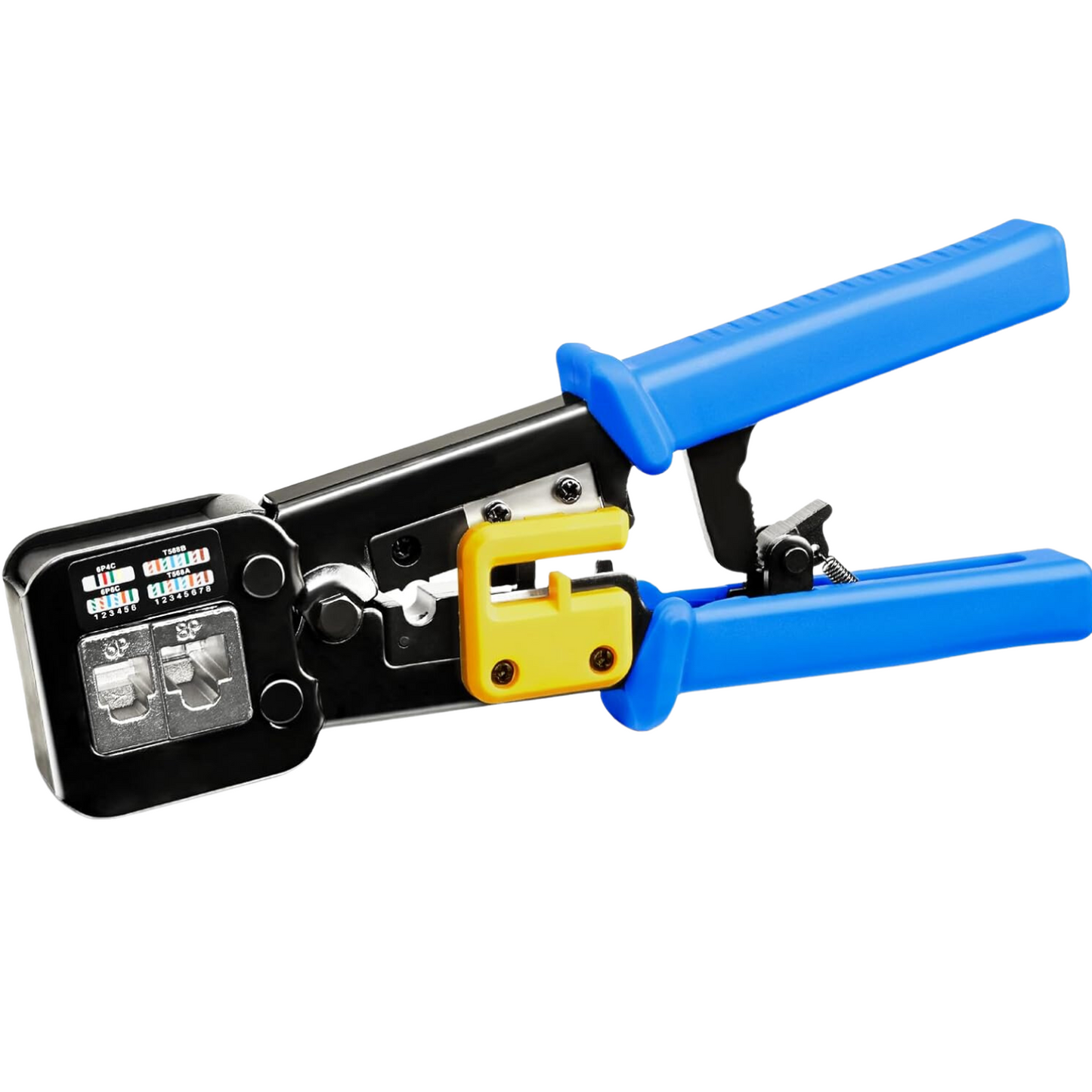 Pass Through RJ45 Plugs Plus Easy RJ45 Tool Kit