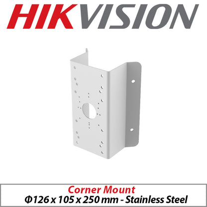 Hikvision corner mount DS-1276ZJ-SUS in white colour.