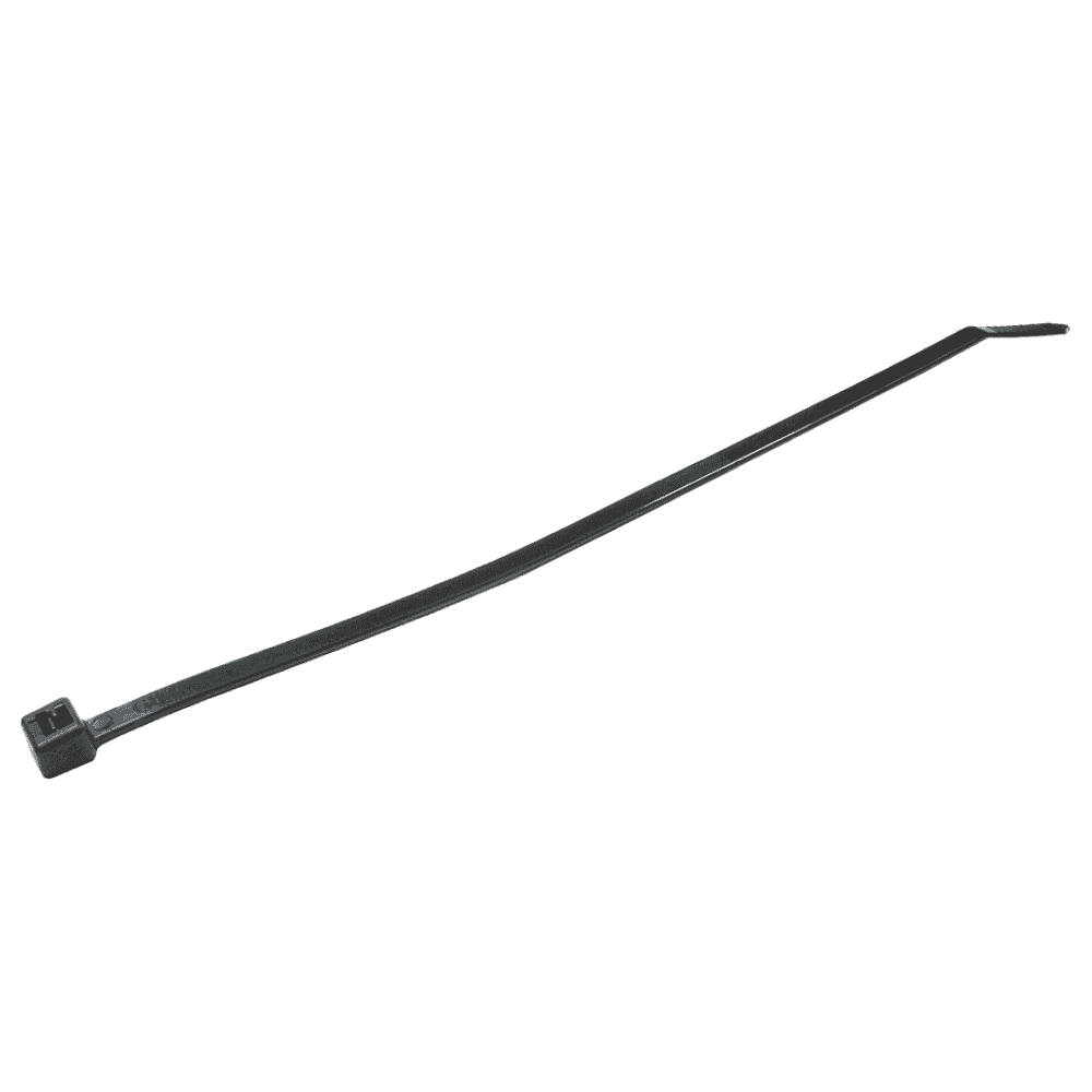 200mm x 4.8mm Black Reusable Cable Ties (Packs) Cables Direct
