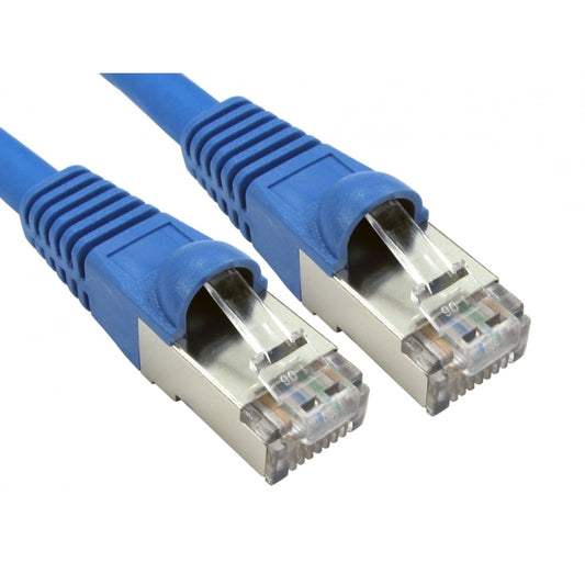 Cat6a Ethernet Patch Cable - 25m to 50m lengths - Grey, Blue and Black Cables Direct
