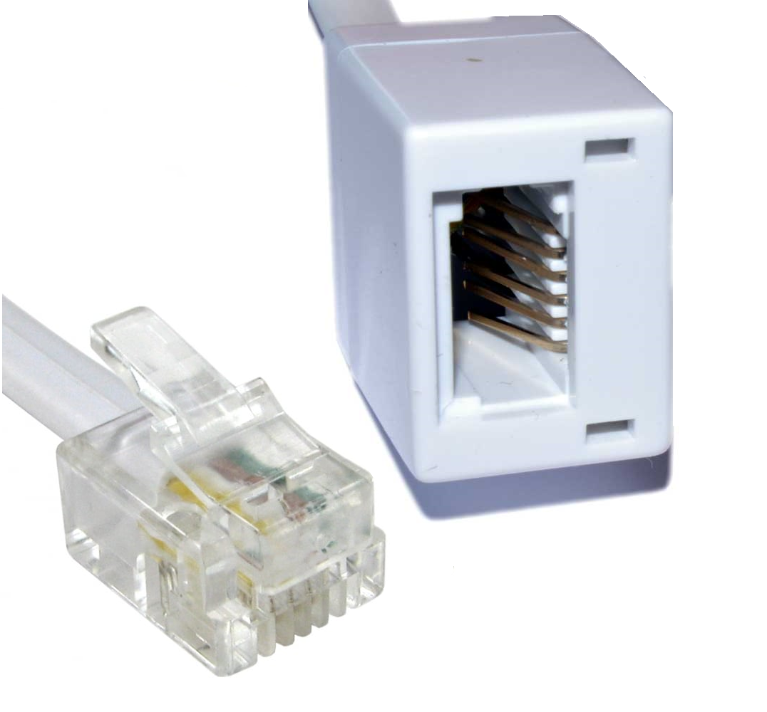 RJ11 to BT Extension Cables