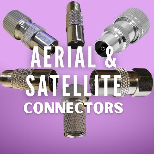 Aerial and Satellite Connectors and Adaptors