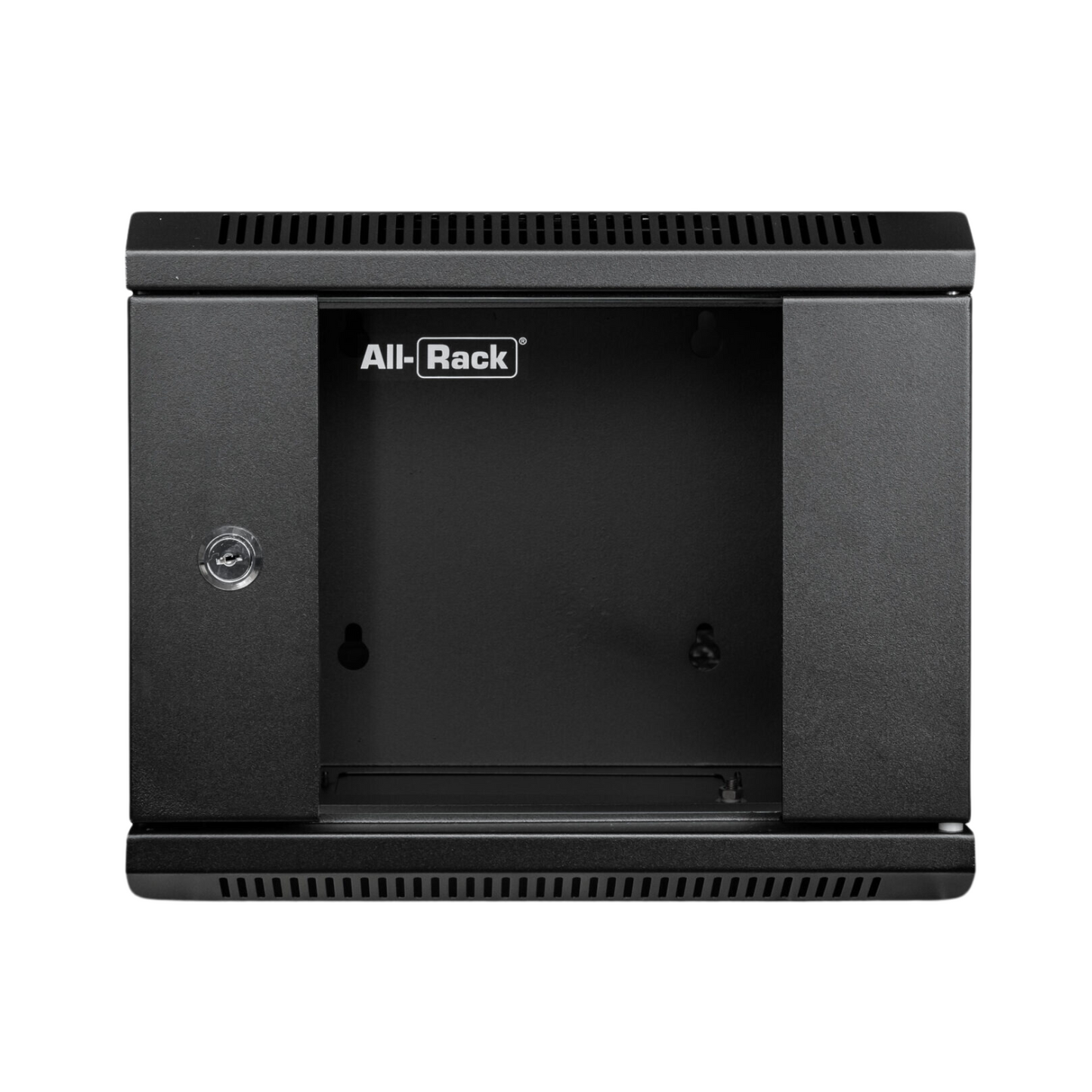 4u Wall Mounted Data Cabinet/Data Rack 300mm Deep - Black