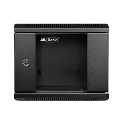 4u Wall Mounted Data Cabinet/Data Rack 300mm Deep - Black