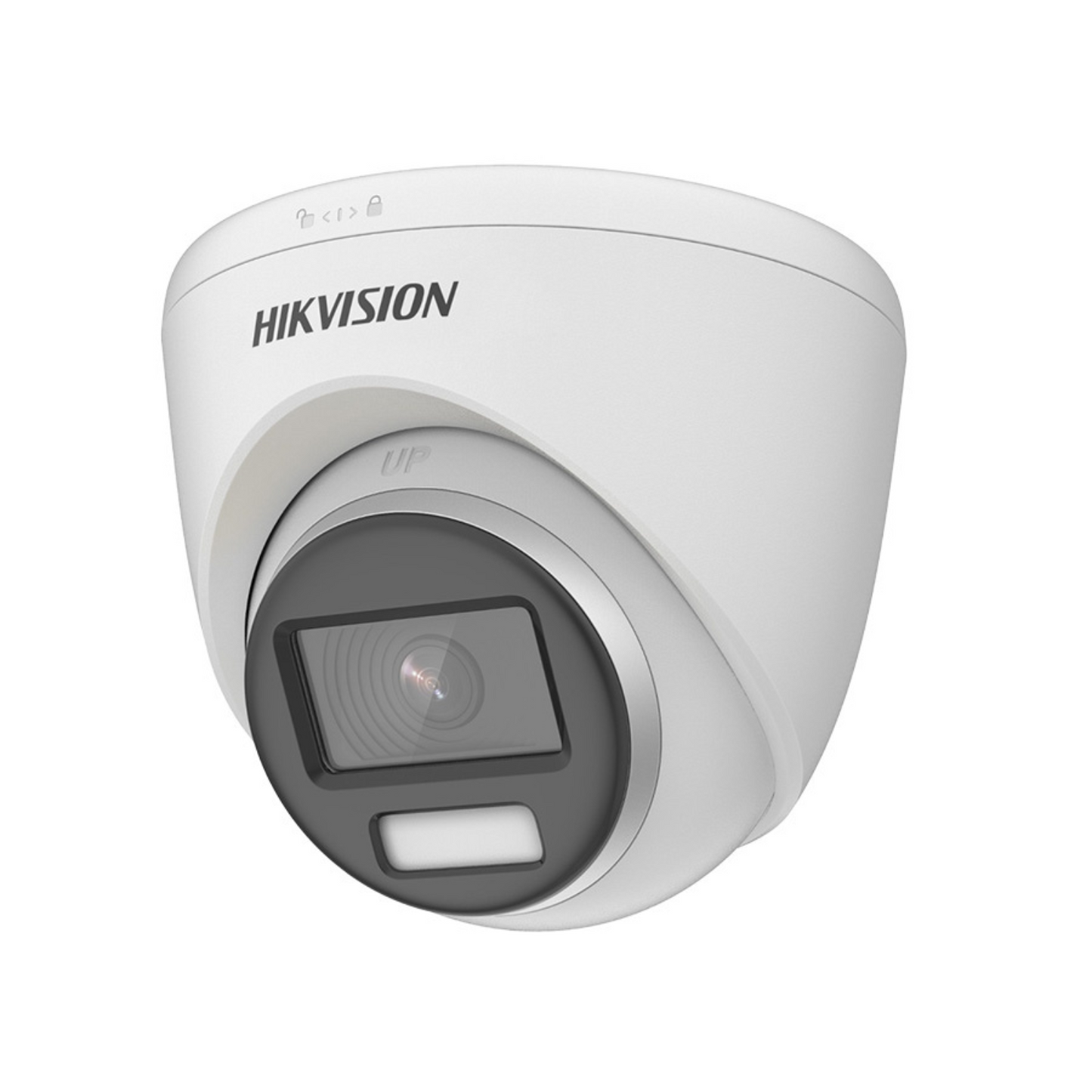 Hikvision DS-2CE72KF0T-FS 3K ColorVu Fixed Turret Camera with Built-In Mic (2.8mm)