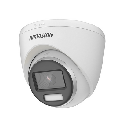 Hikvision DS-2CE72KF0T-FS 3K ColorVu Fixed Turret Camera with Built-In Mic (2.8mm)