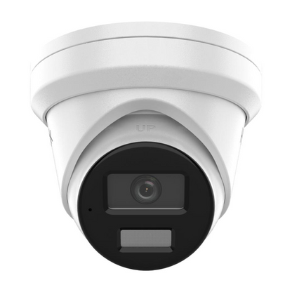 5mp Hikvision Hilook Colorvu IP Poe Turret - Built in Mic White/Grey IPC-T259H-MU(2.8MM)(C)
