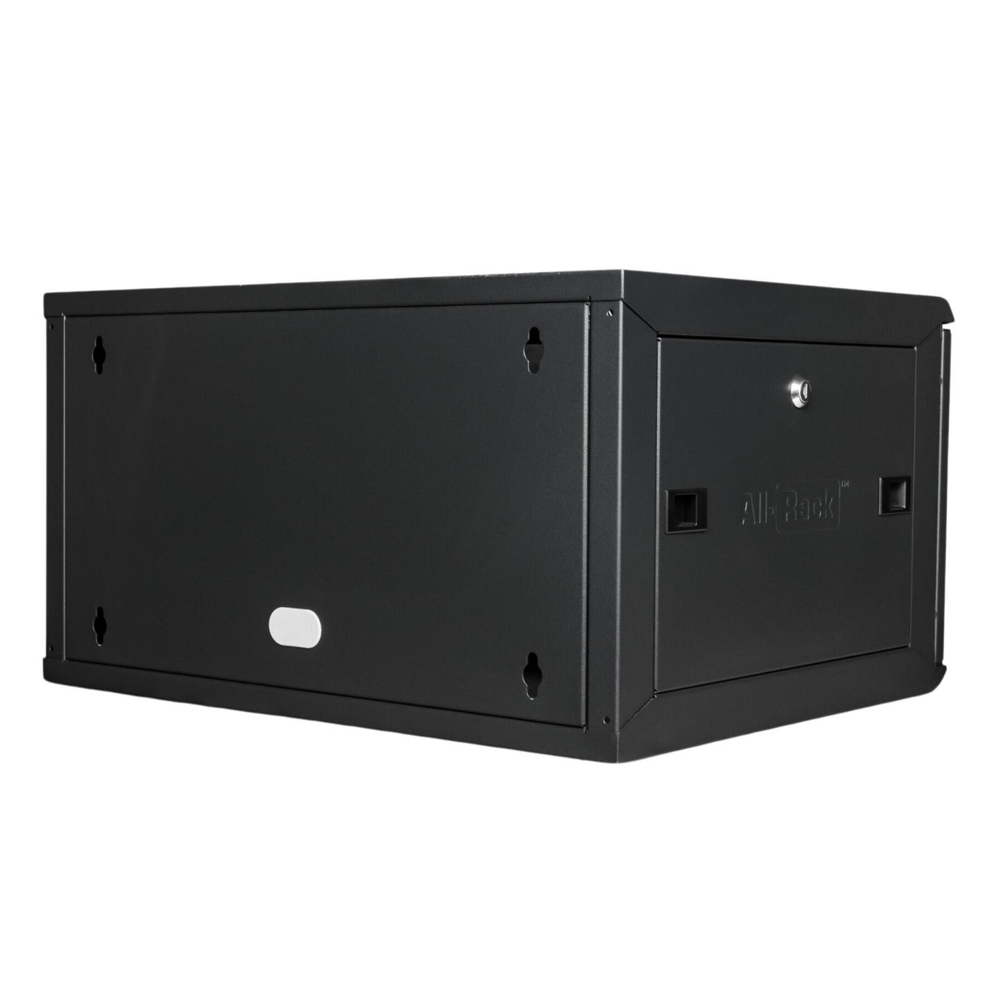 6u Wall Mounted Data Cabinet/Data Rack 300mm Deep - Black