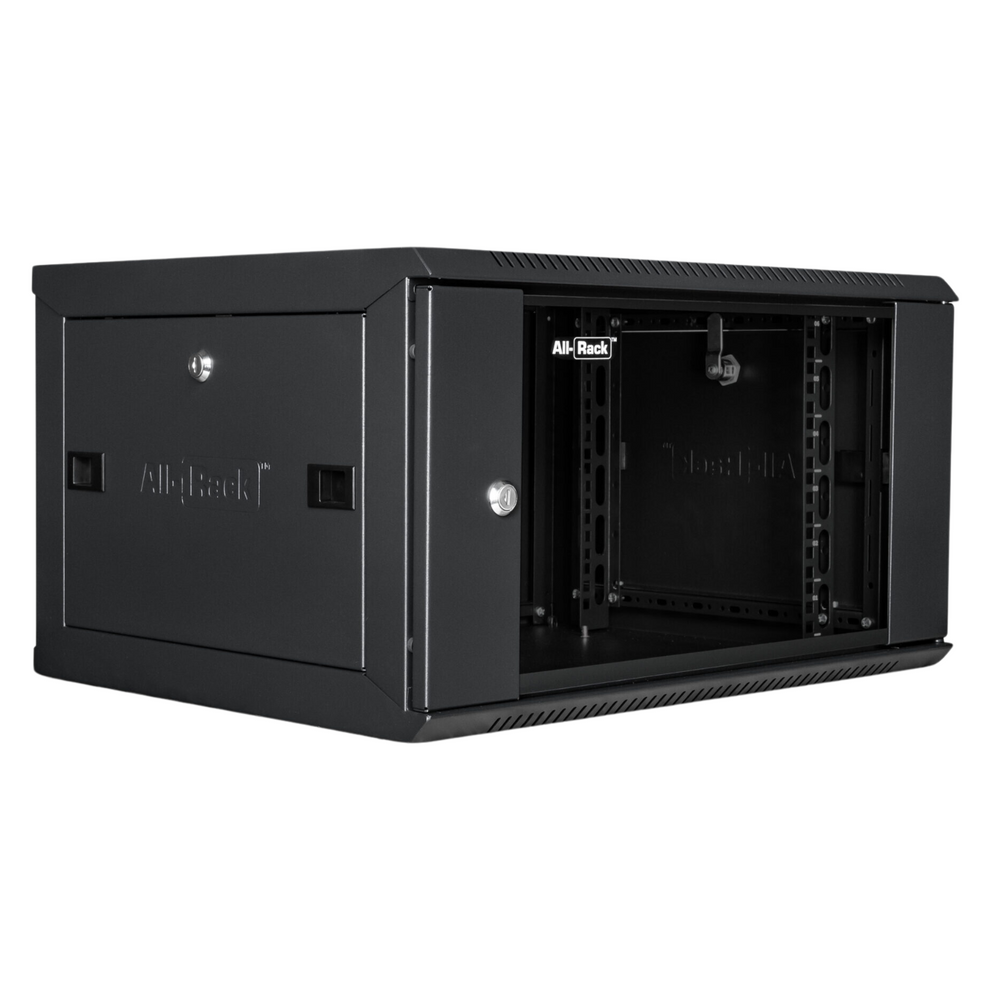 6u Wall Mounted Data Cabinet/Data Rack 450mm Deep - Black – BCE Direct ...