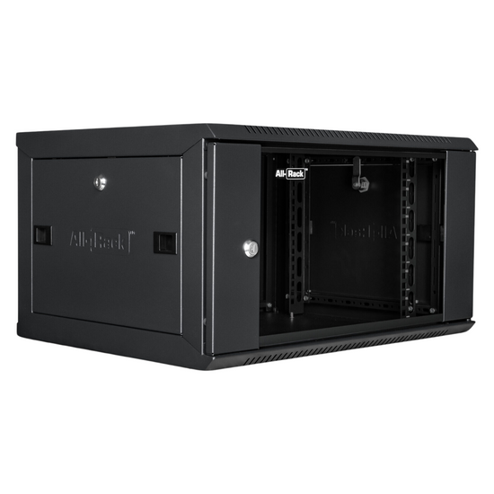 6u Wall Mounted Data Cabinet/Data Rack 450mm Deep - Black – BCE Direct ...