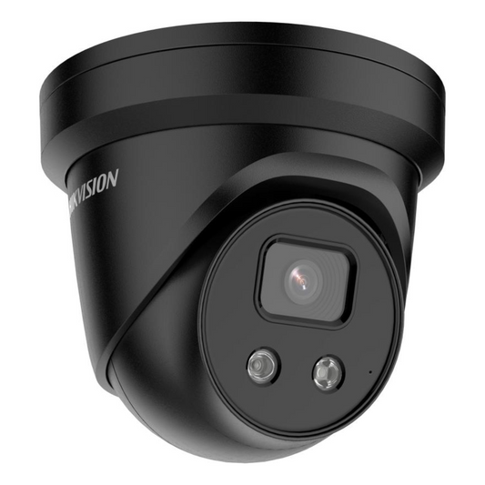 8MP Hikvision DarkFighter AcuSense Fixed Turret IP Network Camera with Built-In Mic (DS-2CD2386G2-IU)