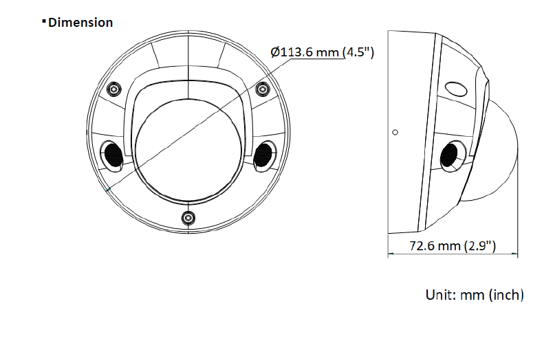 4mp Hikvision Mini Dome Colorvu Acusense Face Capture Built-in Mic DS-2CD2547G2-LS 2.8mm