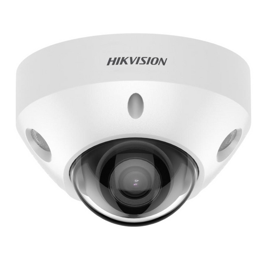 4MP Hikvision Mini Dome ColorVu AcuSense IP Camera with Face Capture &amp; Built-In Mic (DS-2CD2547G2-LS 2.8MM)