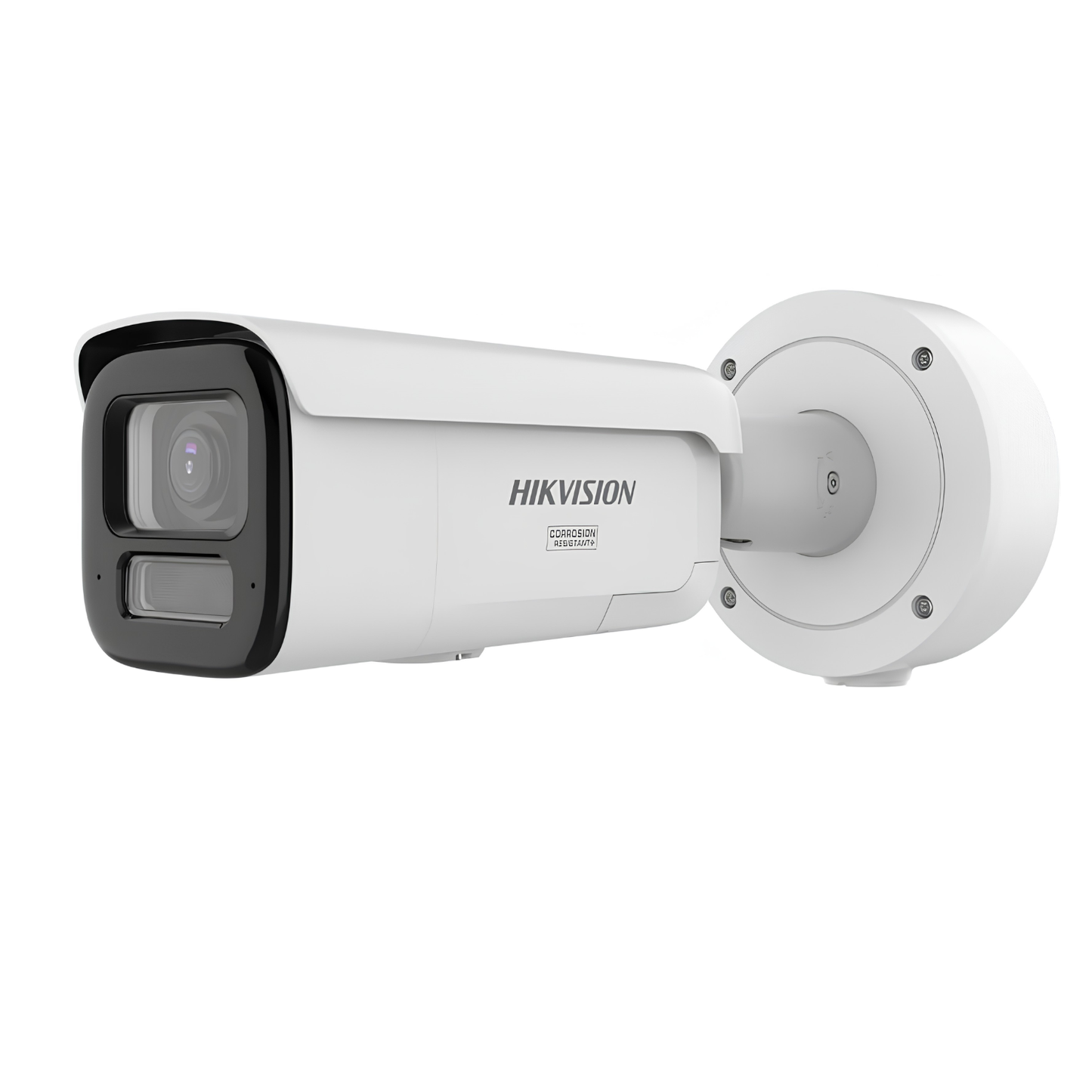 Hikvision 8MP Smart Hybrid Light ColorVu 3.0 Motorized Zoom Varifocal Bullet Network Camera with Two-Way Audio & Strobe Alarm - 2.8mm to 12mm Lens