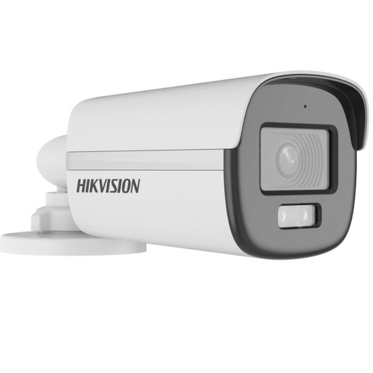 Hikvision DS-2CE12KF0T-LFS (2.8mm) 3K 5MP ColorVu Smart Hybrid Bullet Camera with Built-In Mic (AoC)
