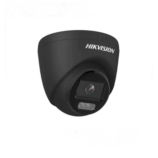 Hikvision 3K 5MP ColorVu Smart Hybrid AOC Fixed Turret Camera with Audio Over Coax DS-2CE72KF0T-LFS(2.8MM)