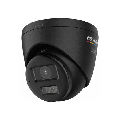 Hikvision 8MP 4K ColorVu Smart Hybrid CCTV Kit with PoC + Built-In Mic &amp; Smart Hybrid Light | 24/7 Full-Colour Surveillance | 1x Camera + 4-Channel DVR