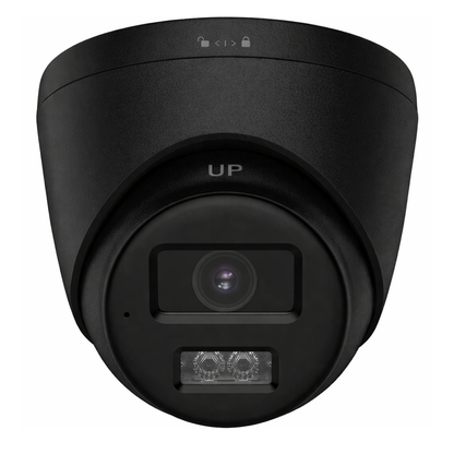 Hikvision DS-2CE72UF3T-LSYE 8mp 4K ColourVu PoC/AOC Smart Hybrid Light Turret Camera with Microphone