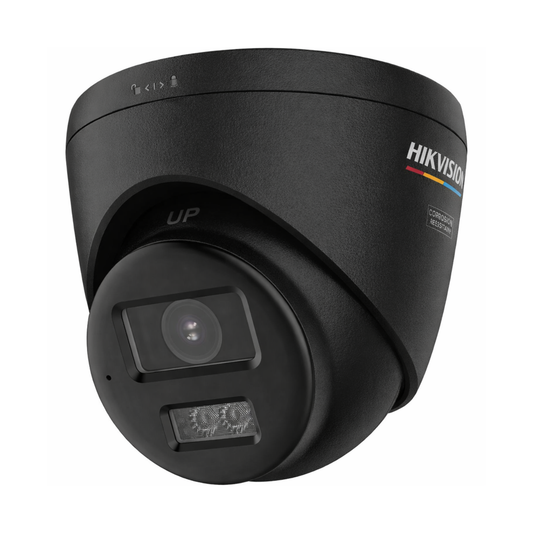 Hikvision DS-2CE72UF3T-LSYE 8mp 4K ColourVu PoC/AOC Smart Hybrid Light Turret Camera with Microphone