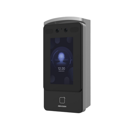Hikvision Face Recognition Terminal With Rain Shield and 10 x Mifare Fobs DS-K1T342MWX-E1  + DS-KAB34X-S1 + 10x MIFARE-FOB