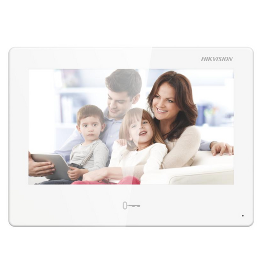 Hikvision 7-inch Touch Screen Indoor Video Intercom Station DS-KH9310-WTE1(B)