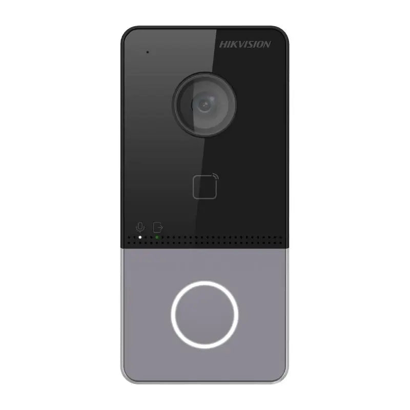 Hikvision Doorbell Video Intercom Kit with 7-Inch Monitor, PoE Switch &amp; SD Card
