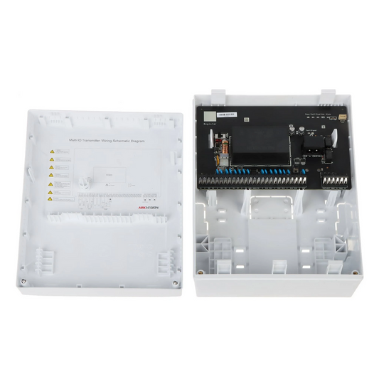 Hikvision AX PRO Multi I/O Transmitter – DS-PM1-I16O2-WE | 16 Inputs, 2 Outputs (Wireless Module)